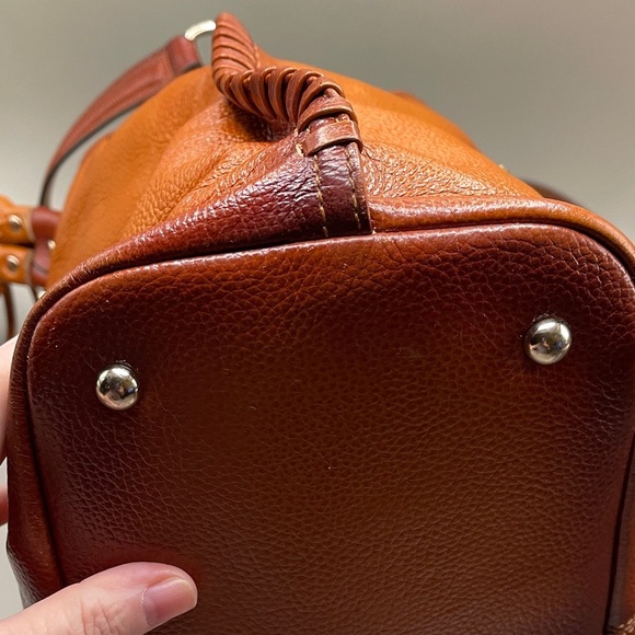 Vincenzo Stunning Honey Leather Tote Bag Shoulder or Backpack Vincenzo main image 5